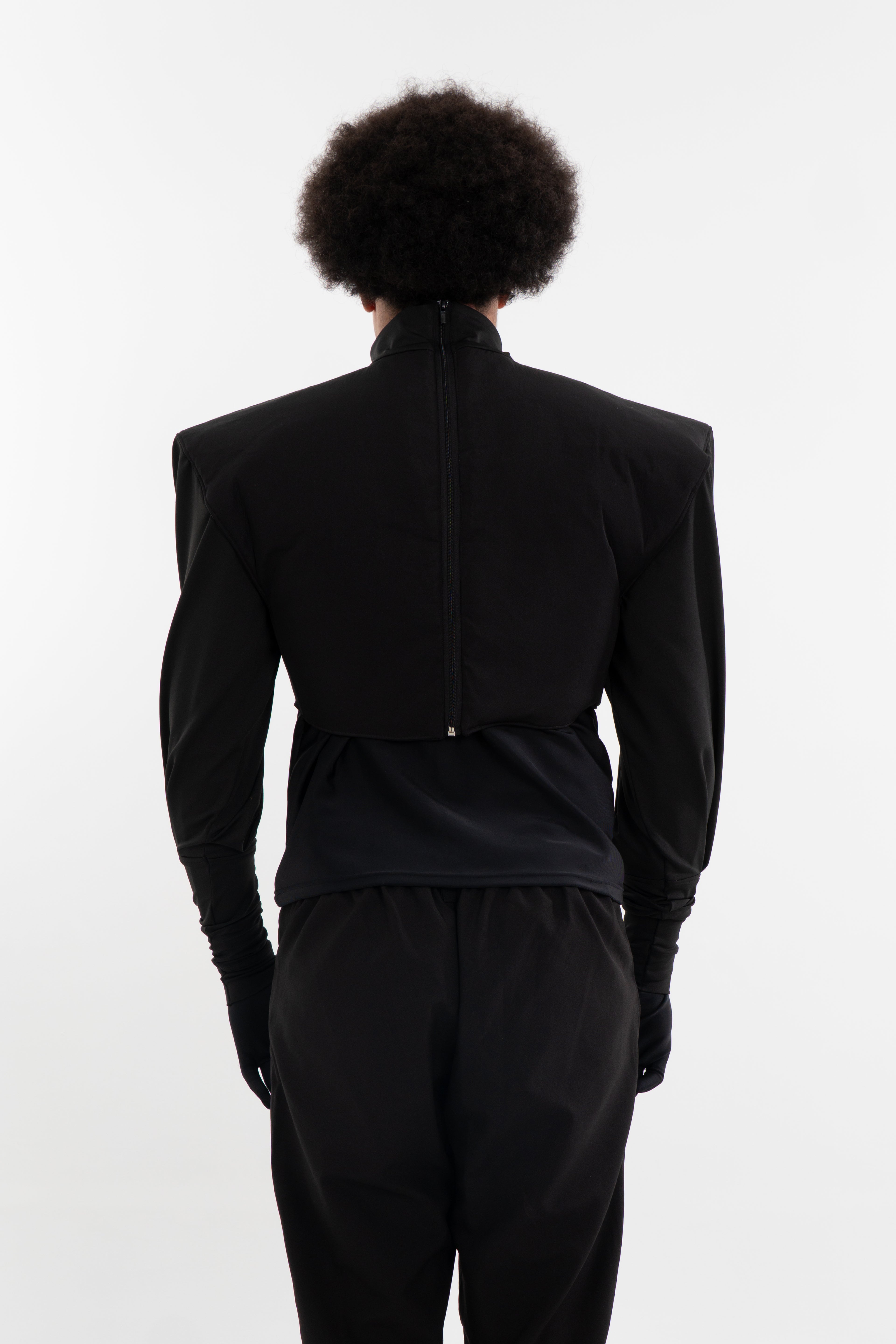 AKRAZA BRAZIL HIGH-NECK CROP TOP